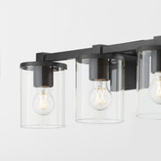 Quorum Home Quorum - 523-3-59 - Three Light Vanity - Matte Black