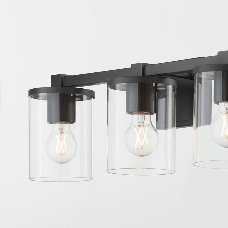 Quorum Home Quorum - 523-3-59 - Three Light Vanity - Matte Black