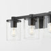 Quorum Home Quorum - 523-3-59 - Three Light Vanity - Matte Black