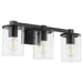 Quorum Home Quorum - 523-3-59 - Three Light Vanity - Matte Black