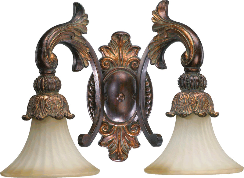 Quorum Home Quorum - 5230-2-88 - Two Light Vanity - Corsican Gold