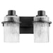 Quorum Home Quorum - 527-2-69 - Two Light Vanity - Textured Black