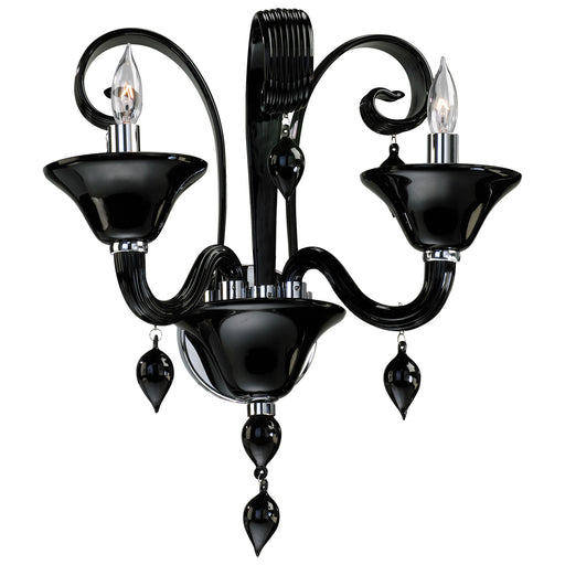 Quorum Home Cyan - 5283-2-14 - Two Light Wall Bracket - Chrome