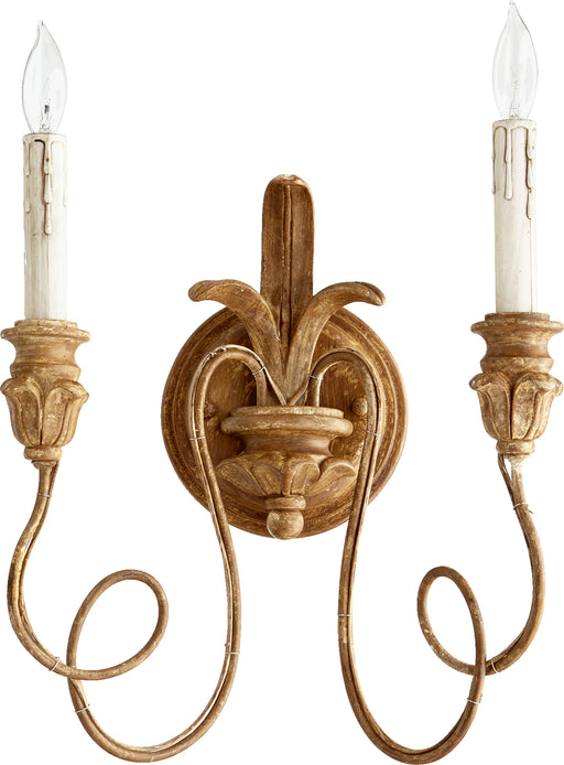 Quorum Home Quorum - 5306-2-94 - Two Light Wall Mount - French Umber