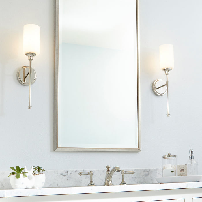 Quorum Home Quorum - 5309-1-62 - One Light Wall Mount - Polished Nickel