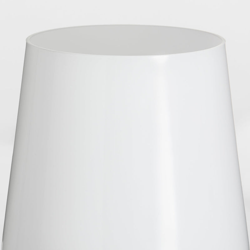 Raymond 1 Light Opal Wall Mount - Matte Black