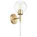 Quorum Home Quorum - 5317-1-80 - One Light Wall Mount - Aged Brass