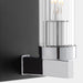 Quorum Home Quorum - 533-1-5914 - One Light Vanity - Matte Black w/ Chrome