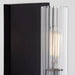 Quorum Home Quorum - 533-1-5914 - One Light Vanity - Matte Black w/ Chrome