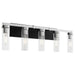 Quorum Home Quorum - 533-5-5914 - Five Light Vanity - Matte Black