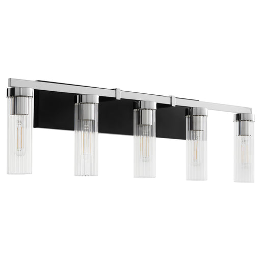 Quorum Home Quorum - 533-5-5914 - Five Light Vanity - Matte Black