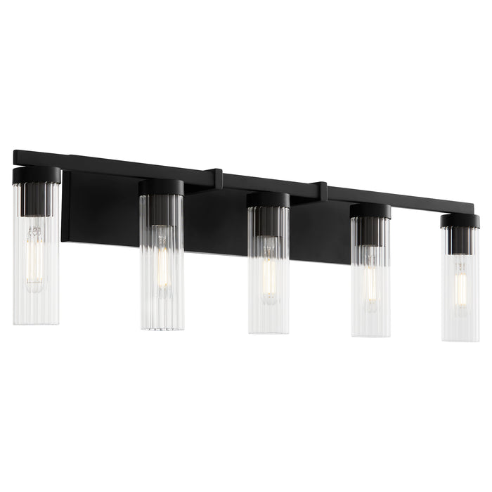 Quorum Home Quorum - 533-5-59 - Five Light Vanity - Matte Black