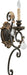 Quorum Home Quorum - 5357-1-44 - One Light Wall Mount - Toasted Sienna With Mystic Silver