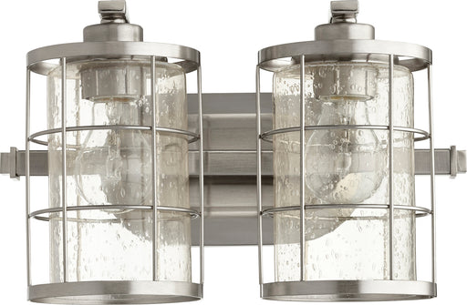 Quorum Home Quorum - 5364-2-65 - Two Light Vanity - Satin Nickel