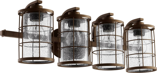 Quorum Home Quorum - 5364-4-86 - Four Light Vanity - Oiled Bronze