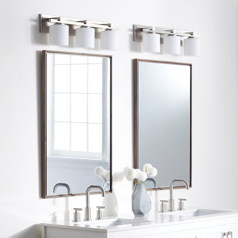 Quorum Home Quorum - 5369-3-65 - Three Light Vanity - Satin Nickel
