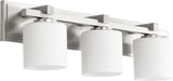 Quorum Home Quorum - 5369-3-65 - Three Light Vanity - Satin Nickel