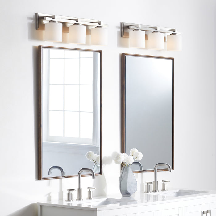 Quorum Home Quorum - 5369-3-65 - Three Light Vanity - Satin Nickel