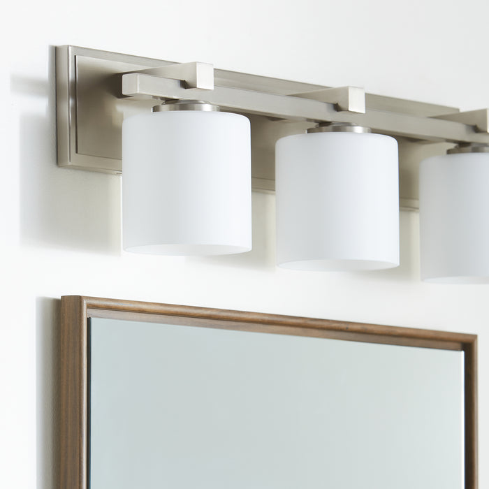 Quorum Home Quorum - 5369-3-65 - Three Light Vanity - Satin Nickel