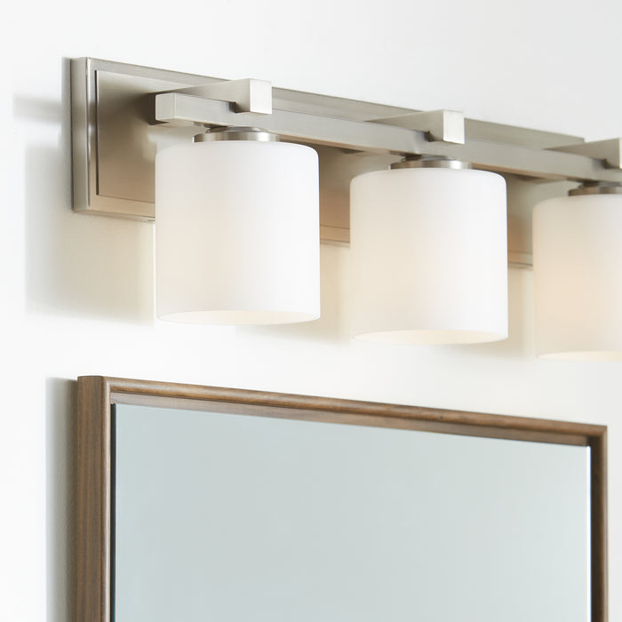 Quorum Home Quorum - 5369-3-65 - Three Light Vanity - Satin Nickel