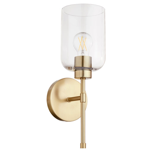 Quorum Home Quorum - 5374-1-80 - One Light Wall Mount - Aged Brass