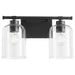 Quorum Home Quorum - 5374-2-59 - Two Light Vanity - Matte Black