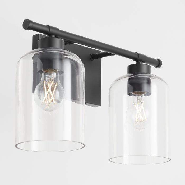 Quorum Home Quorum - 5374-2-59 - Two Light Vanity - Matte Black