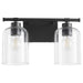 Quorum Home Quorum - 5374-2-59 - Two Light Vanity - Matte Black