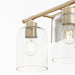 Quorum Home Quorum - 5374-2-80 - Two Light Vanity - Aged Brass