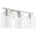 Quorum Home Quorum - 5374-3-65 - Three Light Vanity - Satin Nickel