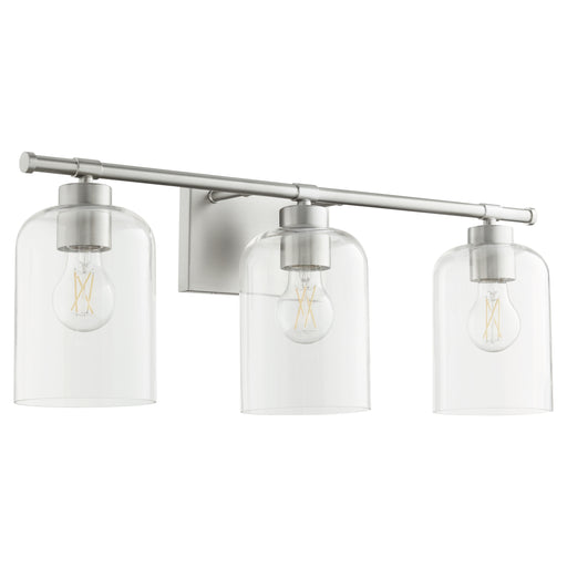 Quorum Home Quorum - 5374-3-65 - Three Light Vanity - Satin Nickel