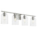 Quorum Home Quorum - 5374-4-65 - Four Light Vanity - Satin Nickel