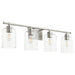 Quorum Home Quorum - 5374-4-65 - Four Light Vanity - Satin Nickel