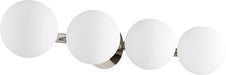 Quorum Home Quorum - 539-4-62 - Four Light Vanity - Polished Nickel
