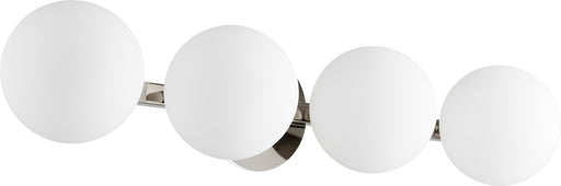 Quorum Home Quorum - 539-4-62 - Four Light Vanity - Polished Nickel