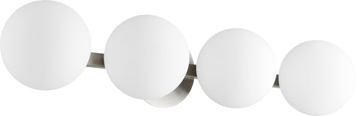 Quorum Home Quorum - 539-4-65 - Four Light Vanity - Satin Nickel