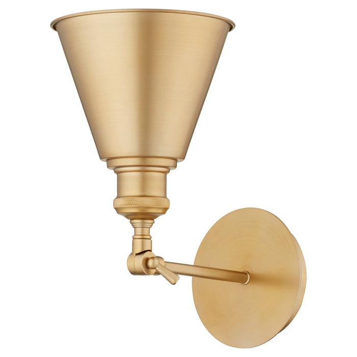 Quorum Home Quorum - 5390-80 - One Light Wall Mount - Aged Brass