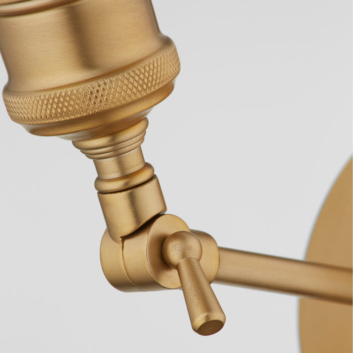 Quorum Home Quorum - 5390-80 - One Light Wall Mount - Aged Brass
