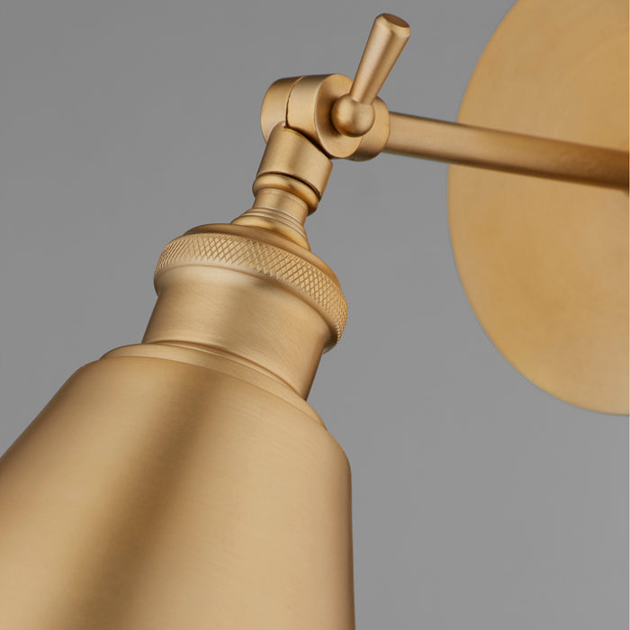 Quorum Home Quorum - 5390-80 - One Light Wall Mount - Aged Brass