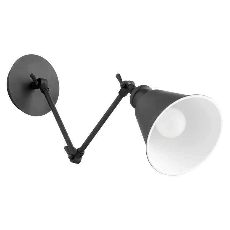 Quorum Home Quorum - 5391-69 - One Light Wall Mount - Textured Black