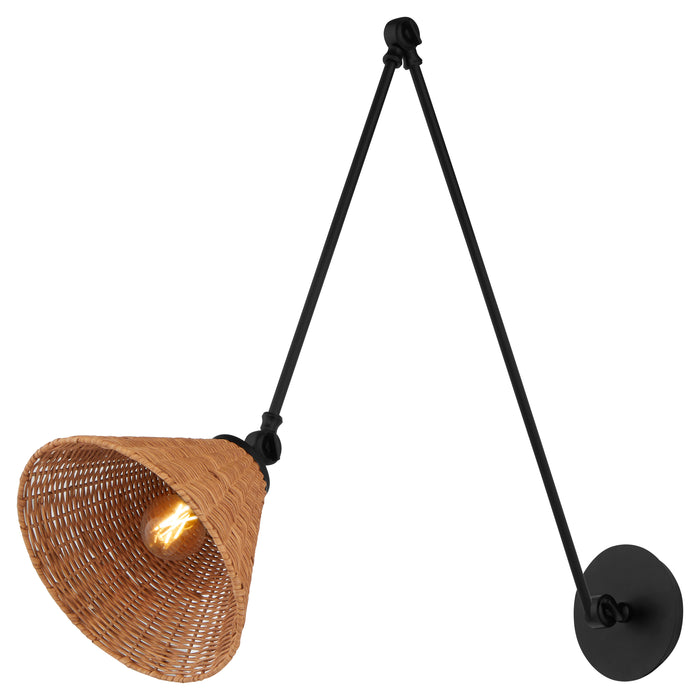Quorum Home Quorum - 5394-59 - One Light Wall Mount - Matte Black