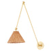 Quorum Home Quorum - 5394-80 - One Light Wall Mount - Aged Brass