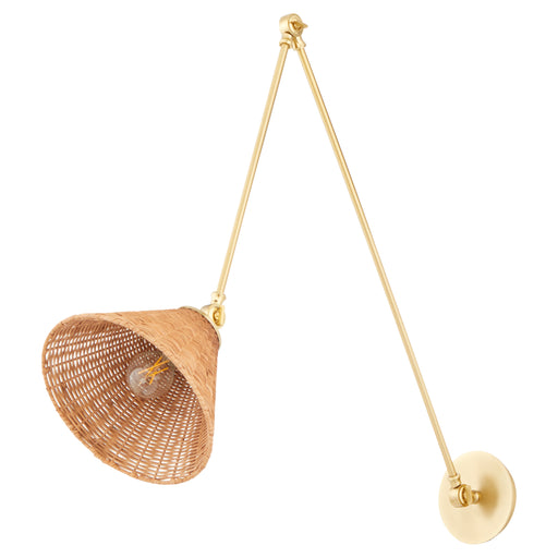 Quorum Home Quorum - 5394-80 - One Light Wall Mount - Aged Brass
