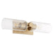 Quorum Home Quorum - 540-2-80 - Two Light Wall Mount - Aged Brass