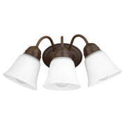 Quorum Home Quorum - 5404-3-86 - Three Light Wall Mount - Oiled Bronze