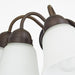 Quorum Home Quorum - 5404-3-86 - Three Light Wall Mount - Oiled Bronze