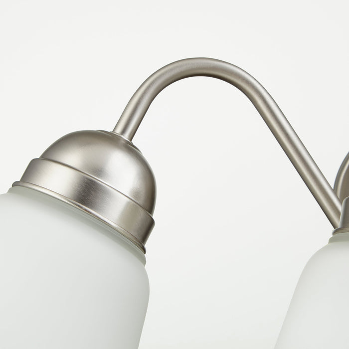 4 Light Wall Mount - Satin Nickel