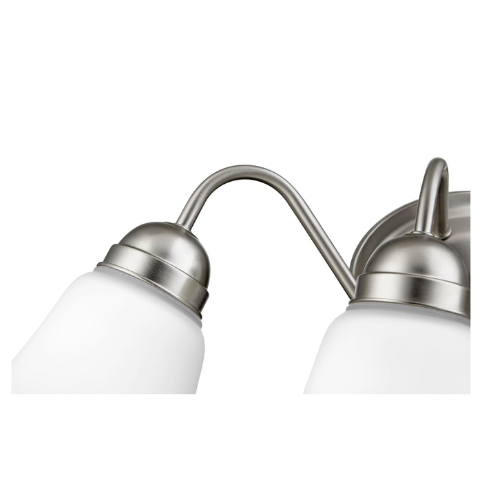 4 Light Wall Mount - Satin Nickel