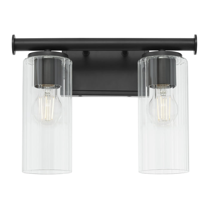 Quorum Home Quorum - 541-2-59 - Two Light Vanity - Matte Black