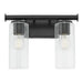 Quorum Home Quorum - 541-2-59 - Two Light Vanity - Matte Black